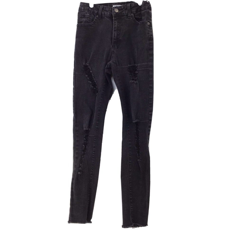 Vince Blue Jean Distressed Women’s Size 1 Black